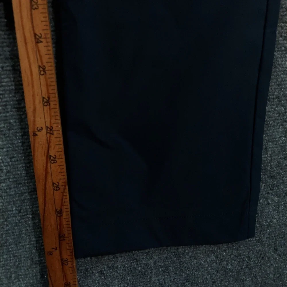J.Crew Tech Pant Men 31x32 Navy Blue Straight Fit Flex Stretch Chino 11948